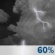 Tonight: A chance of showers and thunderstorms before 7pm, then showers and thunderstorms likely between 7pm and 8pm, then a chance of showers and thunderstorms between 8pm and 10pm, then showers and thunderstorms likely between 10pm and 3am. Mostly cloudy, with a low around 74. Heat index values as high as 107. Northwest wind 0 to 5 mph. Chance of precipitation is 60%. New rainfall amounts less than a tenth of an inch possible. Tonight: Chance Showers And Thunderstorms then Showers And Thunderstorms Likely